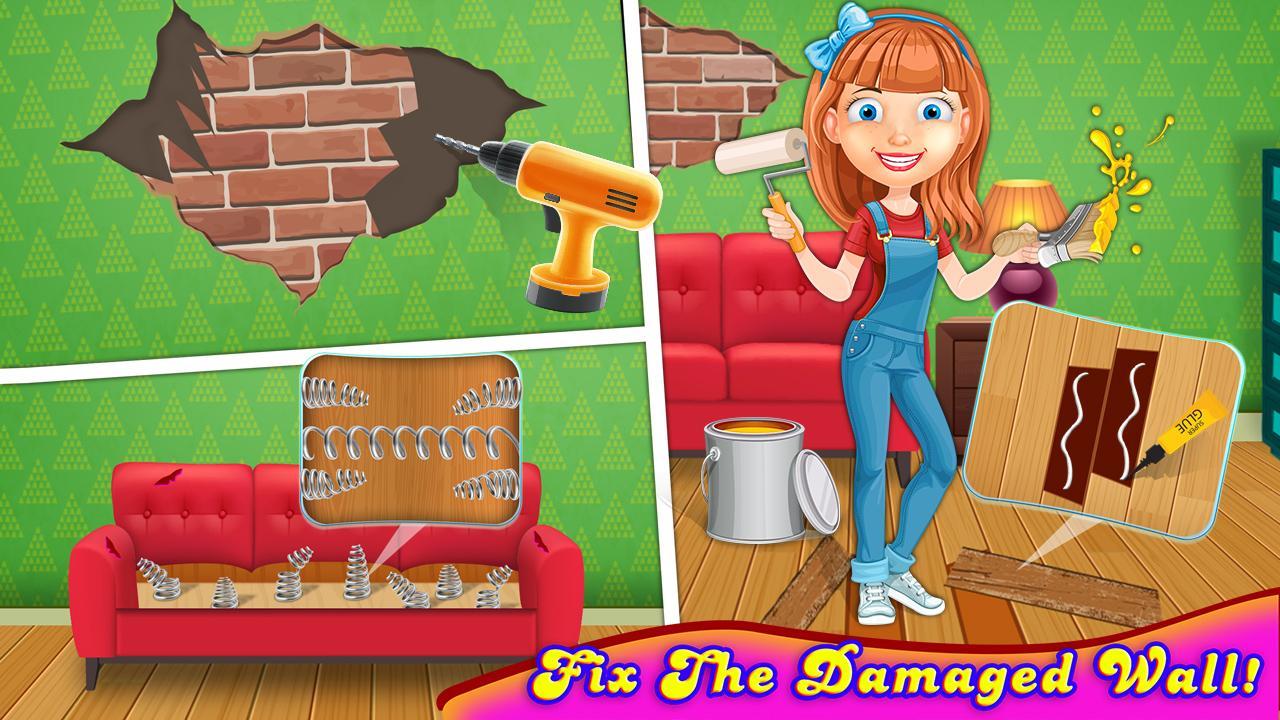 My House Makeover: Clean, Craft & Fix Game Screenshot