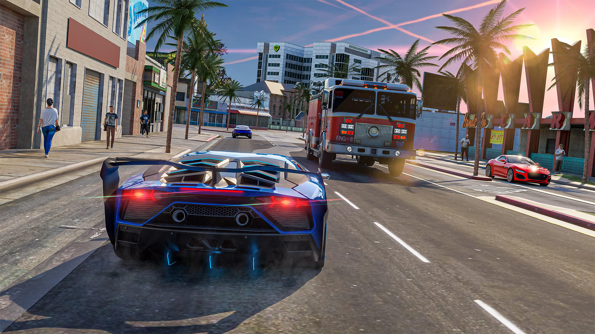 Screenshot of Real Car Driving City Games