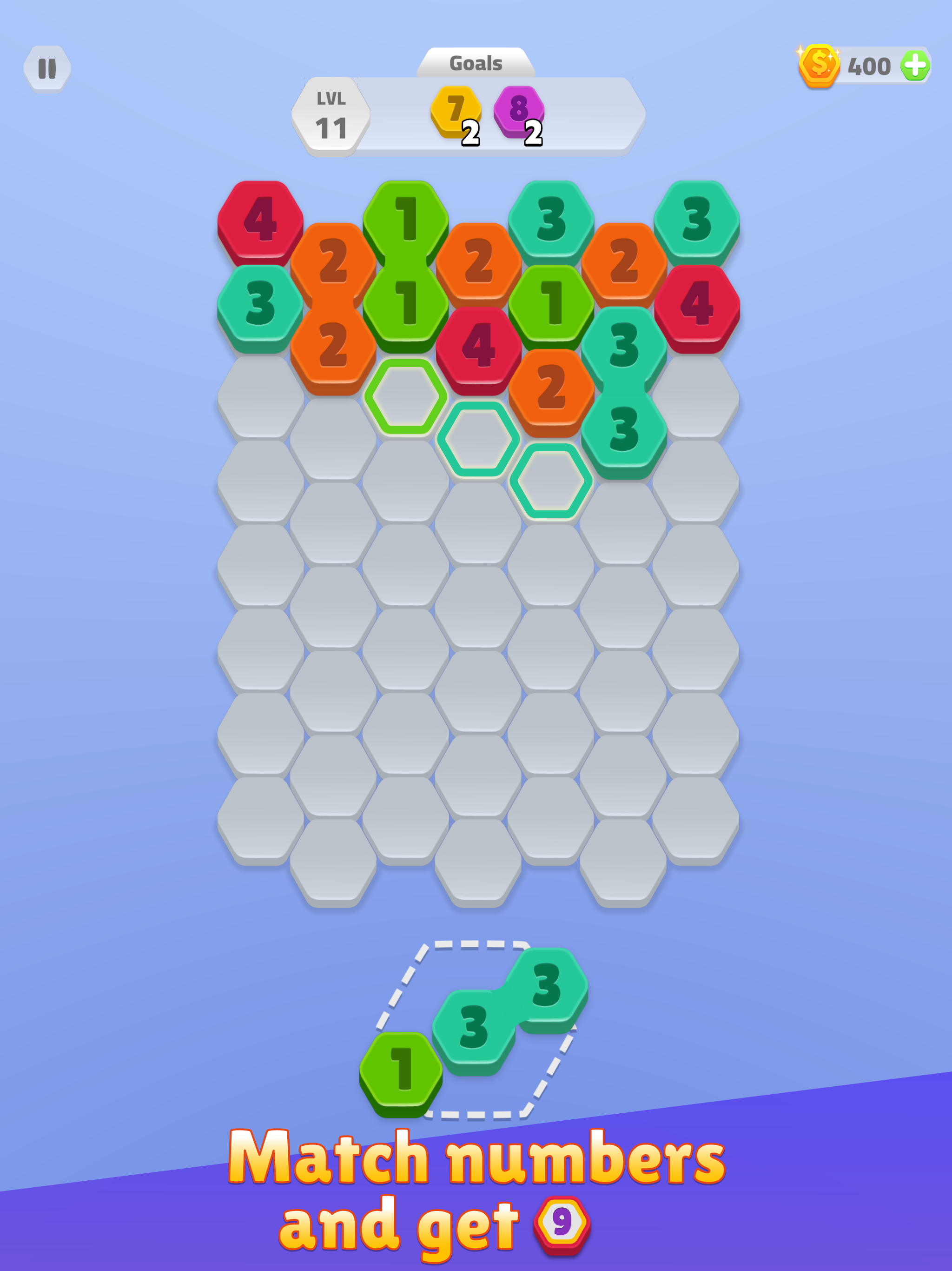 HexUp 9 Game Screenshot