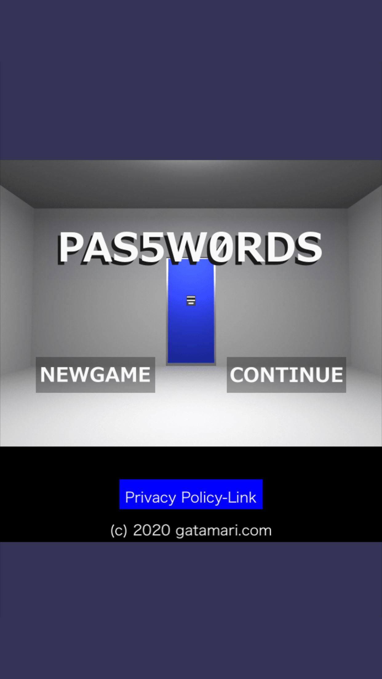 Screenshot of PAS5W0RDS