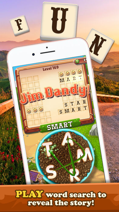 Screenshot of Word Ranch - Be A Word Search Puzzle Hero
