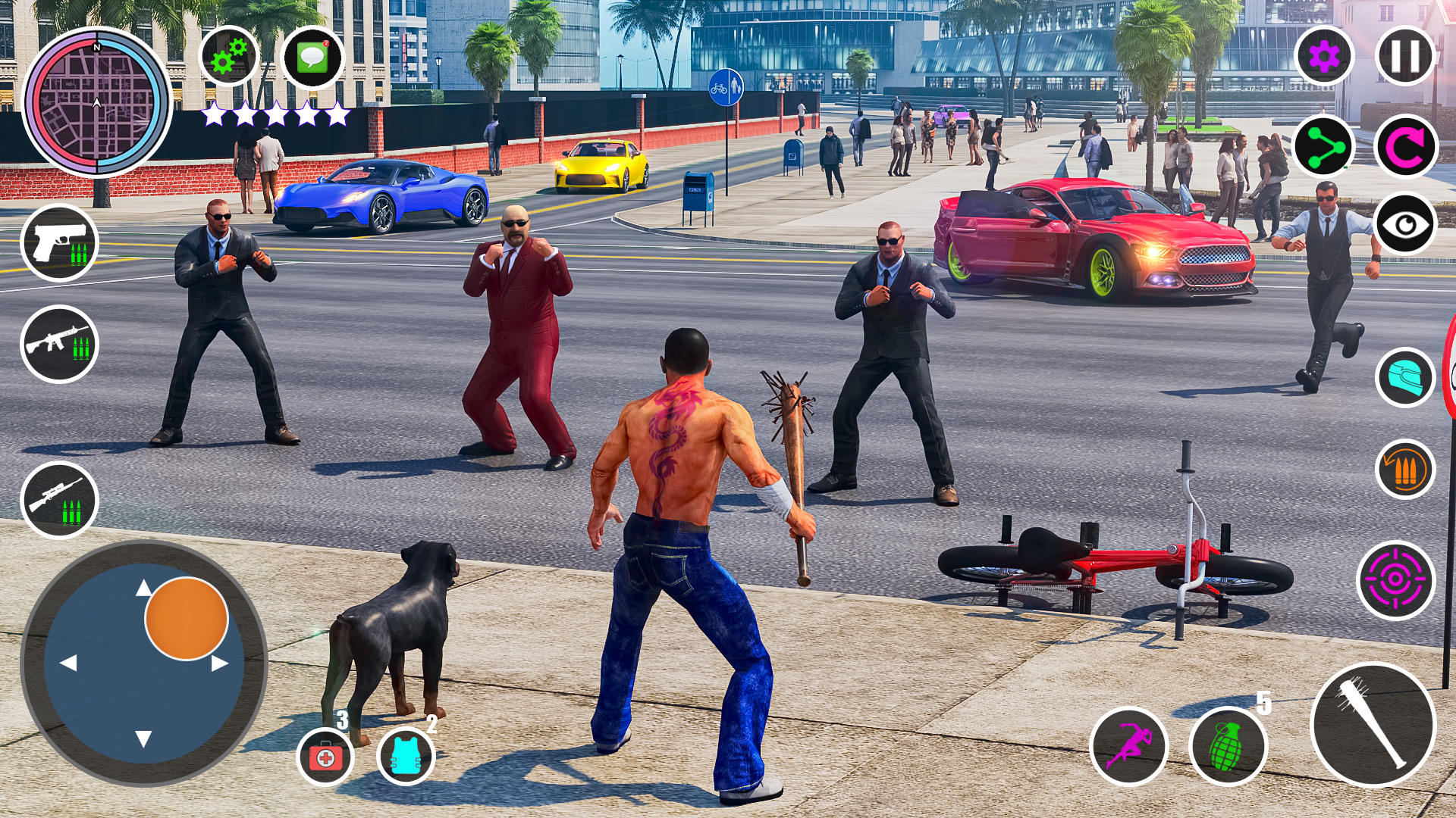 Cuplikan Layar Game Gangster Game Mafia Crime City