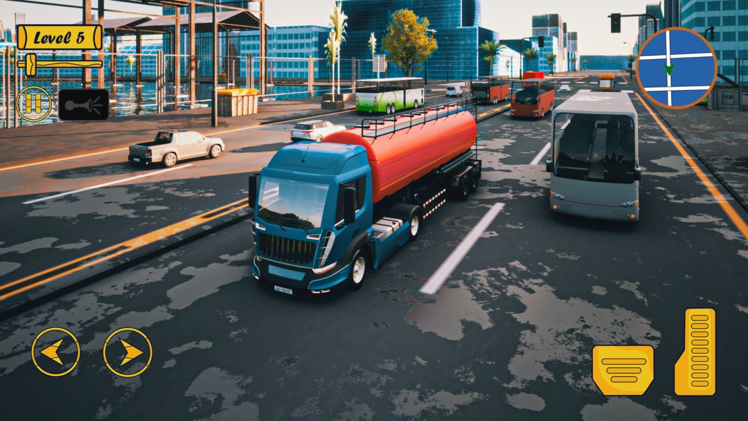 Indian Truck Transport Driving screenshot game