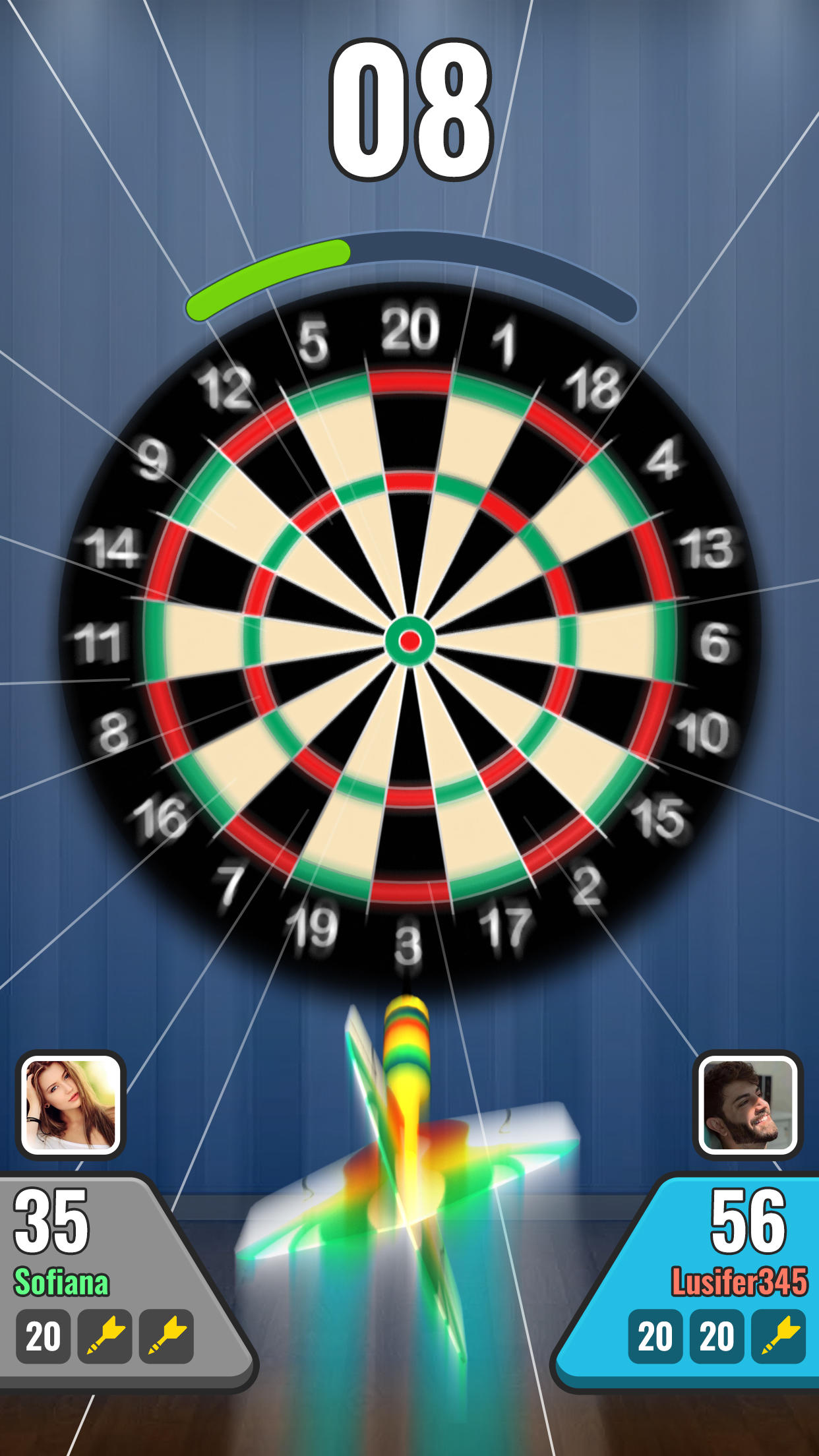 Darts Master - Dart Board Game ภาพหน้าจอเกม