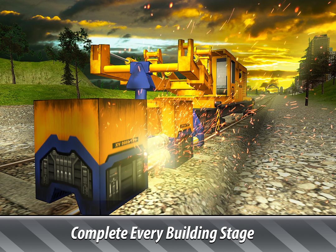 Railroad Building Simulator - 遊戲截圖