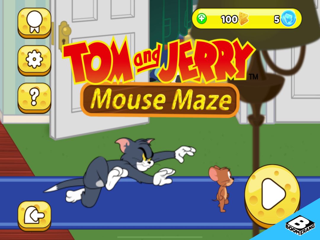 Screenshot of Tom & Jerry: Mouse Maze
