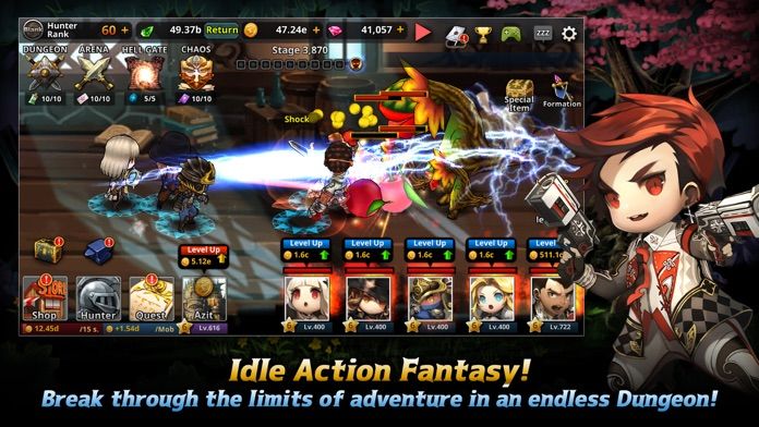 Dungeon Breaker Heroes screenshot game