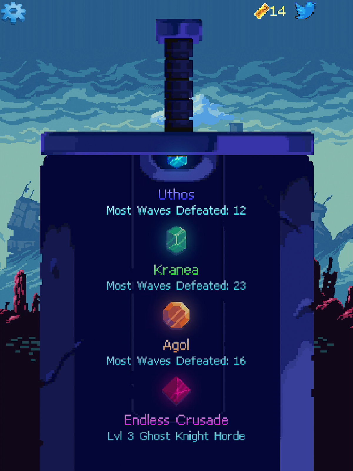 Ultra Blade Game Screenshot