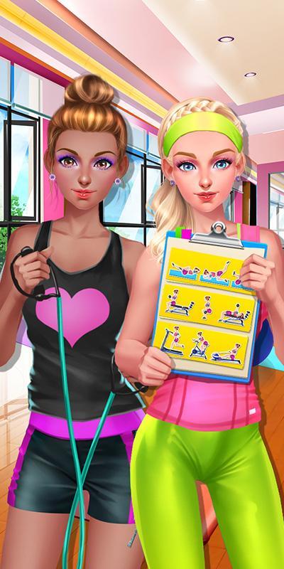 Princess Workout: Beauty Salon Game Screenshot