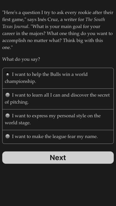 The Fielder's Choice Game Screenshot
