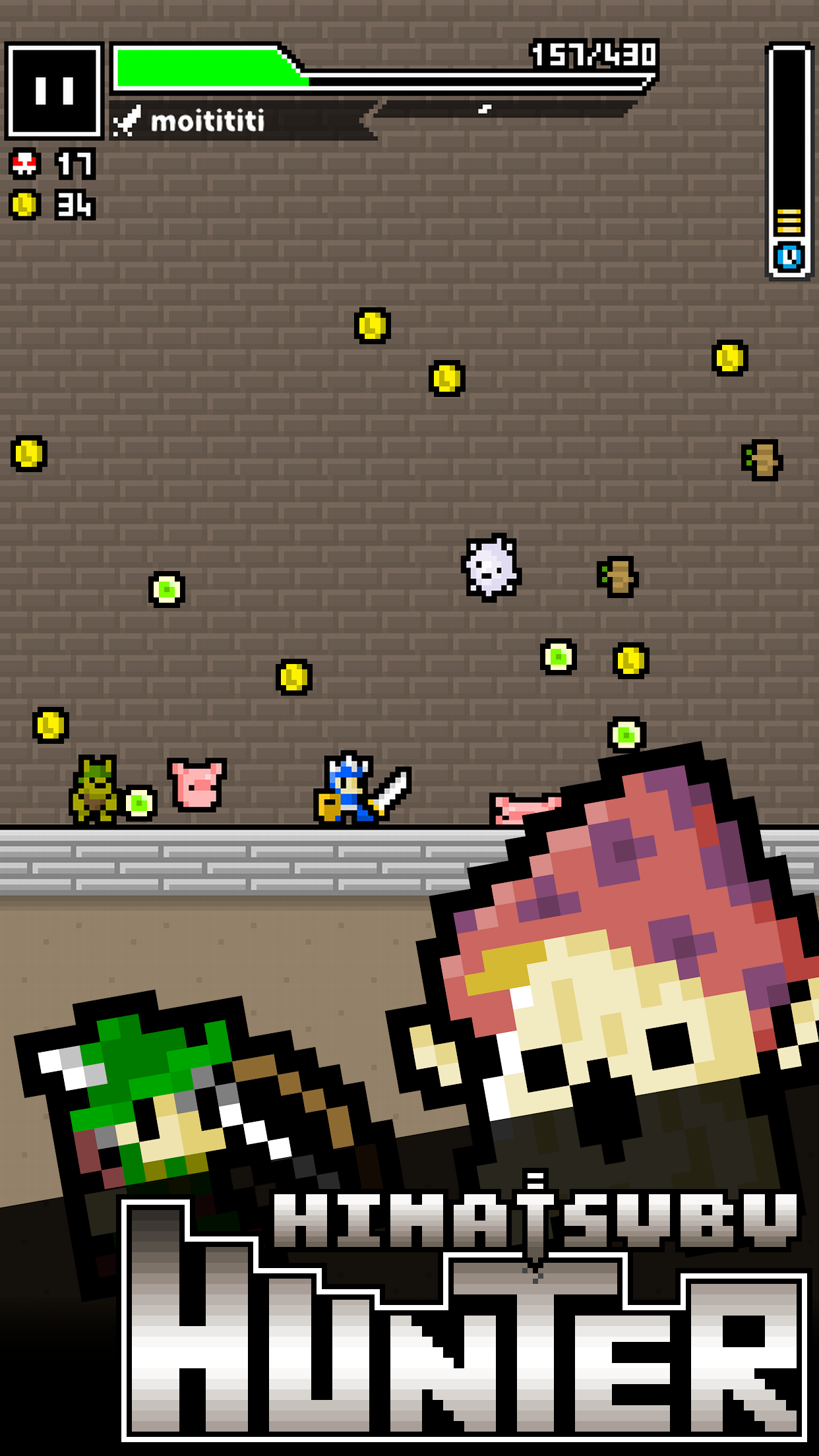 Cuplikan Layar Game MinuteHunter