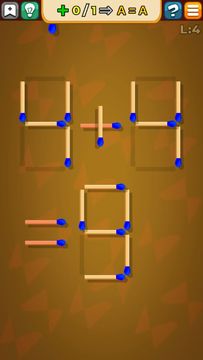 Matches Puzzle Game Game Screenshot