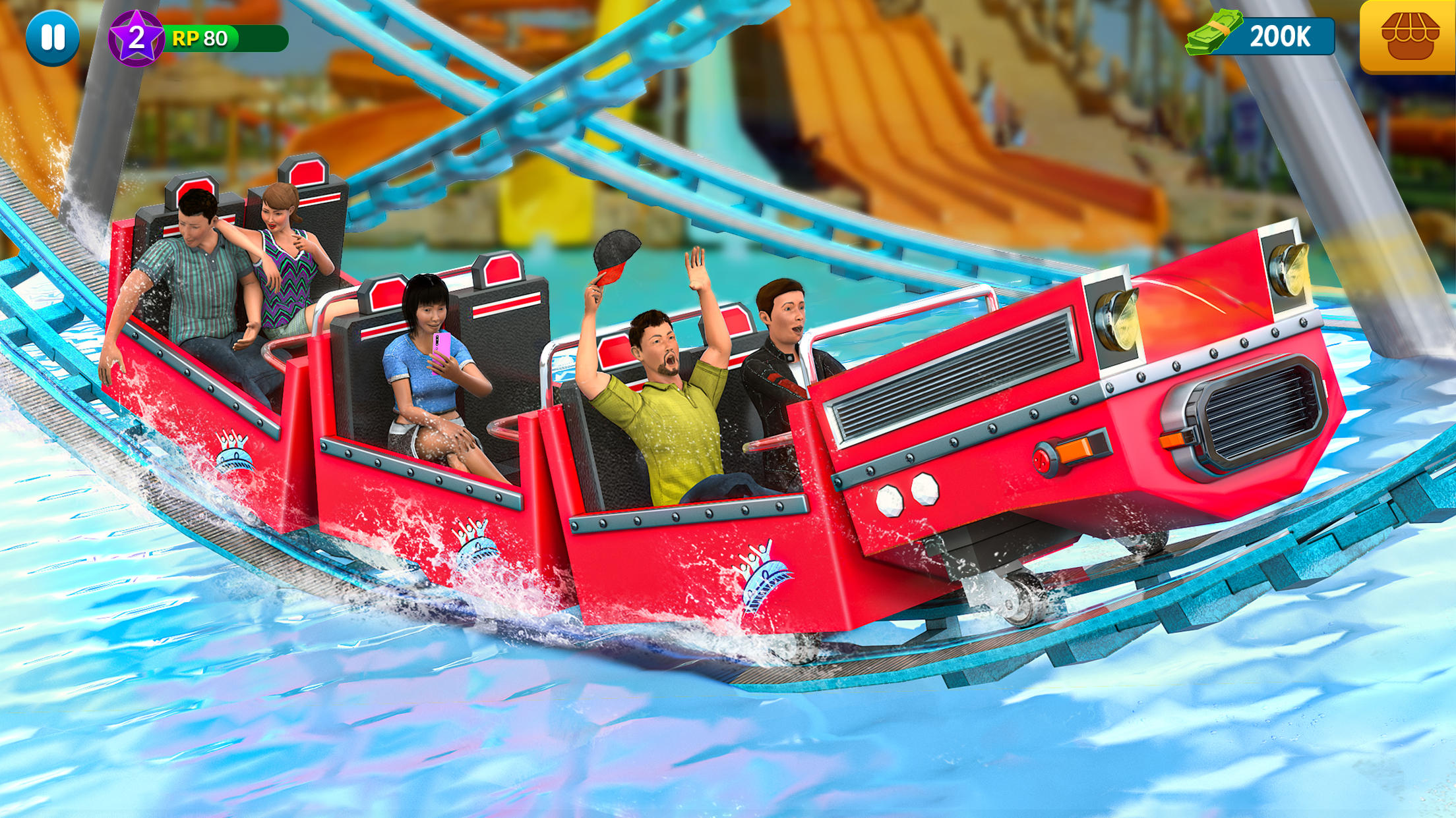 RollerCoaster Tycoon Touch - Parque Temático - Baixar APK para
