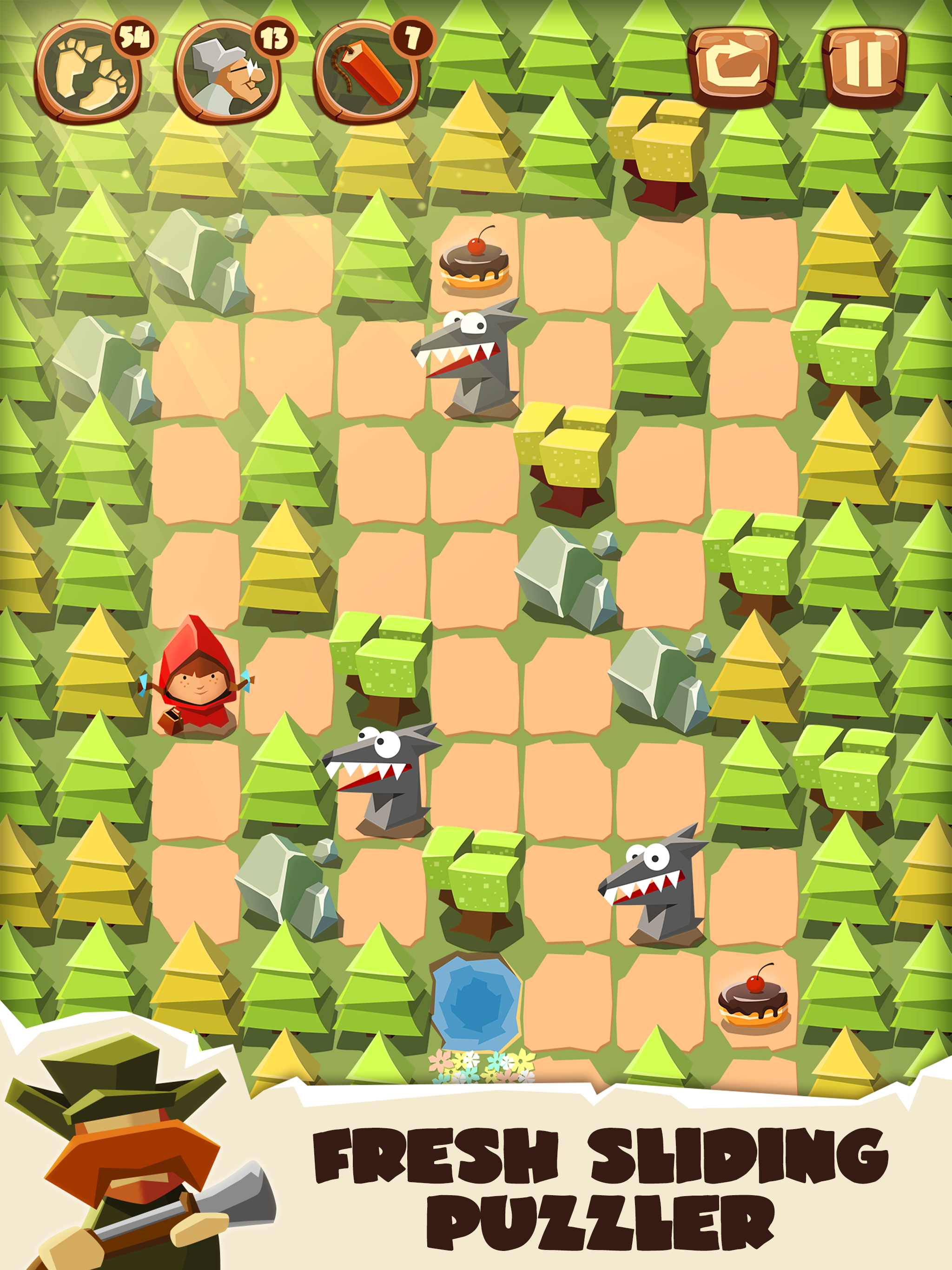 Bring me Cakes - Fairy Maze Game Screenshot
