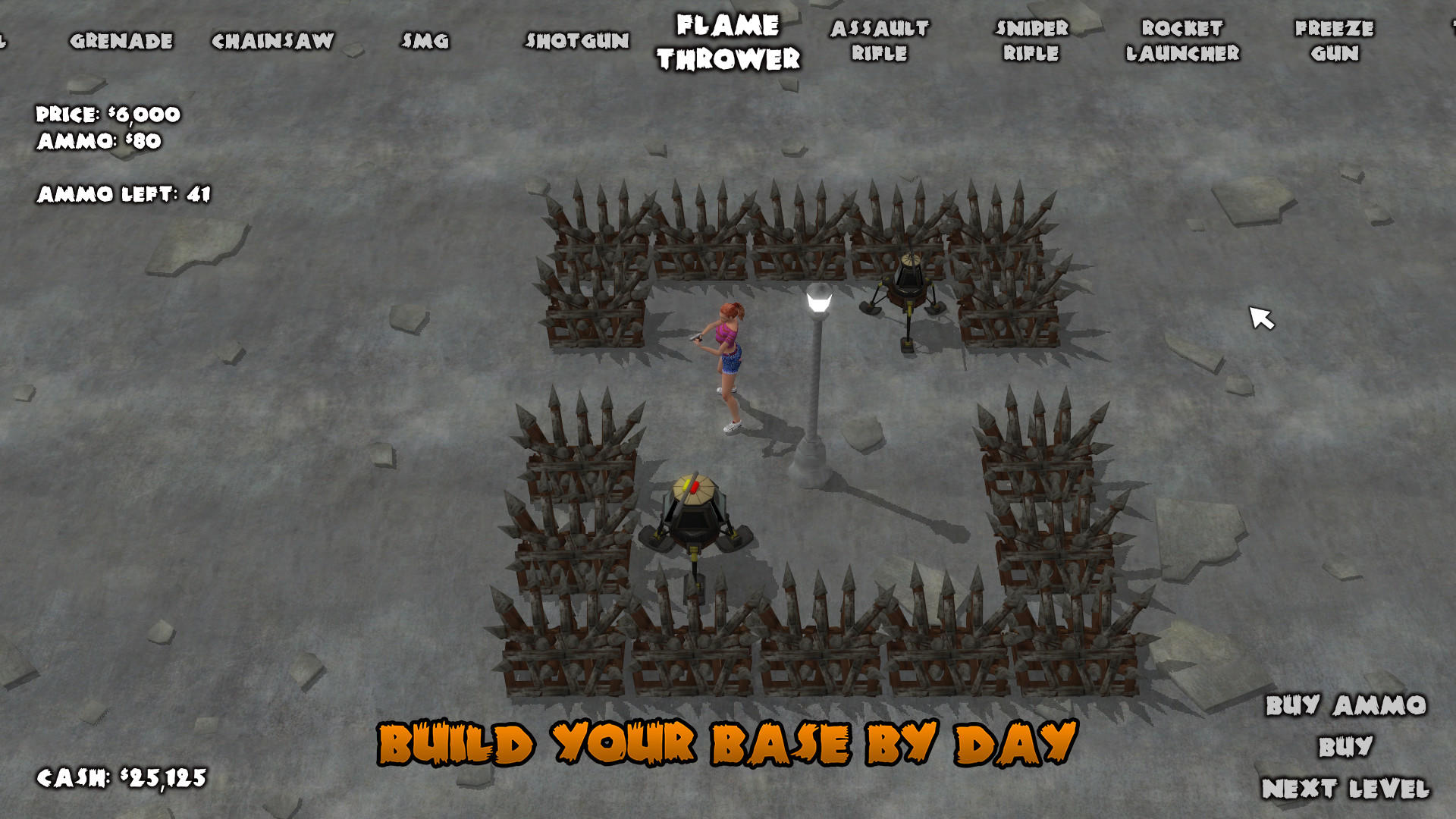 Yet Another Zombie Defense Game Screenshot