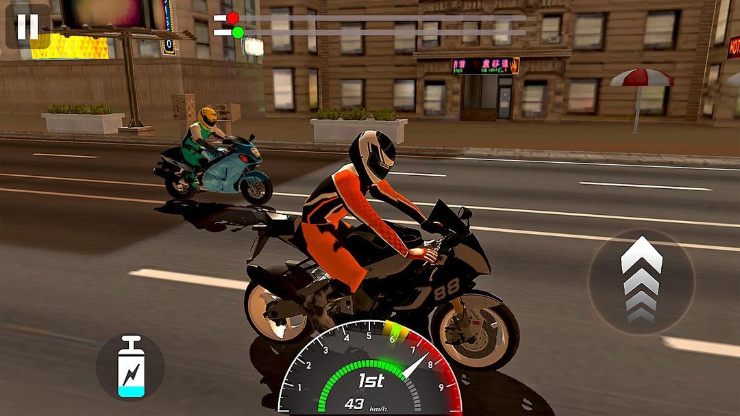 Drag Bike Racers 게임 스크린 샷