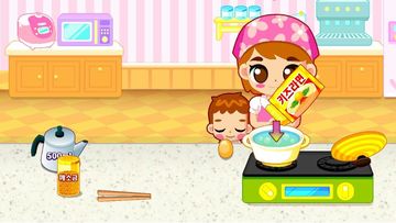 엄마와 함께 라면을 - 요리게임 ゲームのスクリーンショット