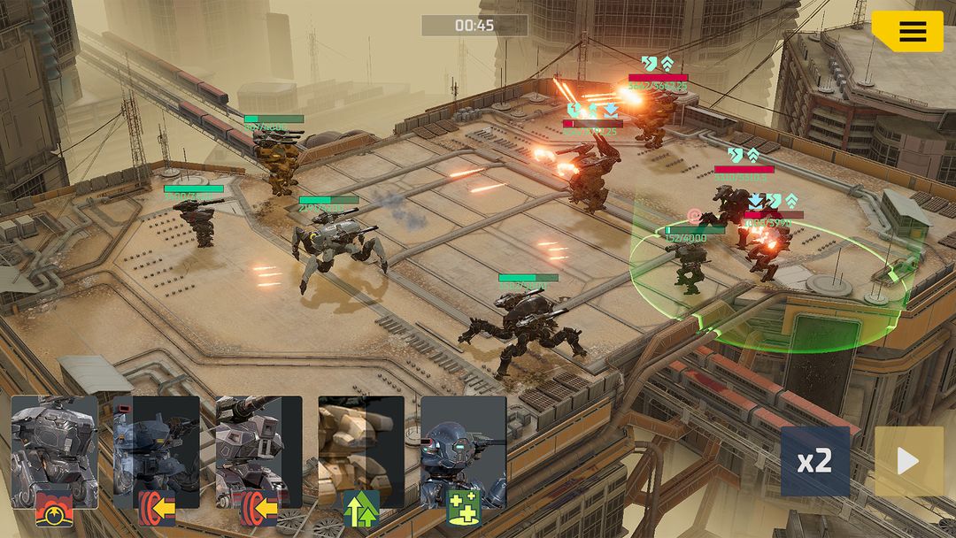 Screenshot of Mech Warfare Arena
