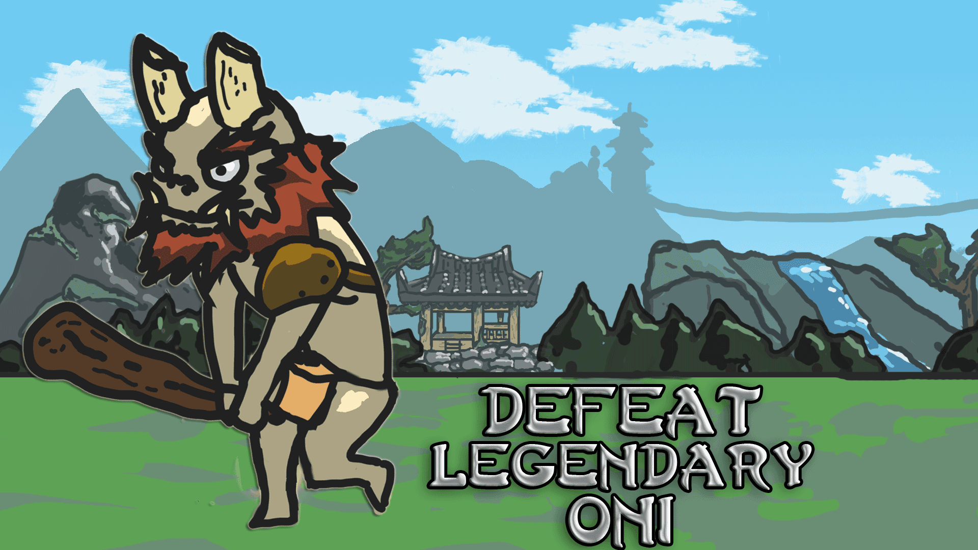 Captura de Tela do Jogo Ninja Guerra: Ataque dos Oni