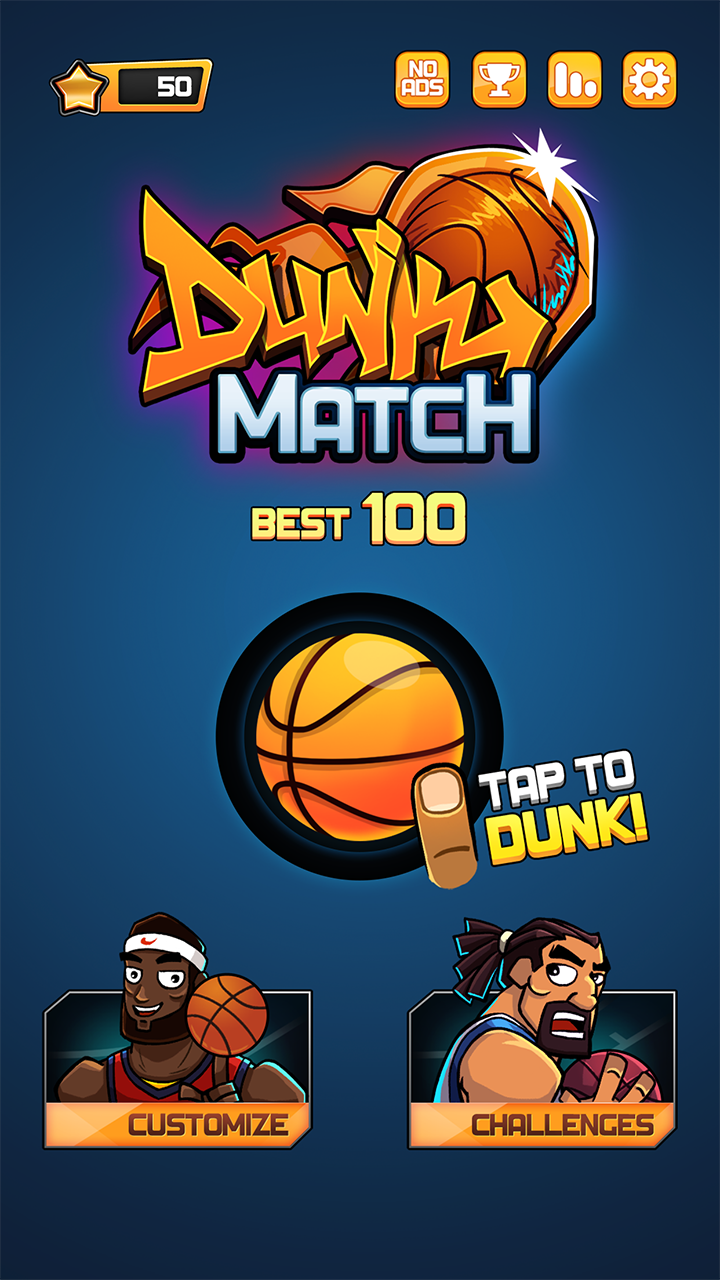 Dunk match: basketball Shotのキャプチャ