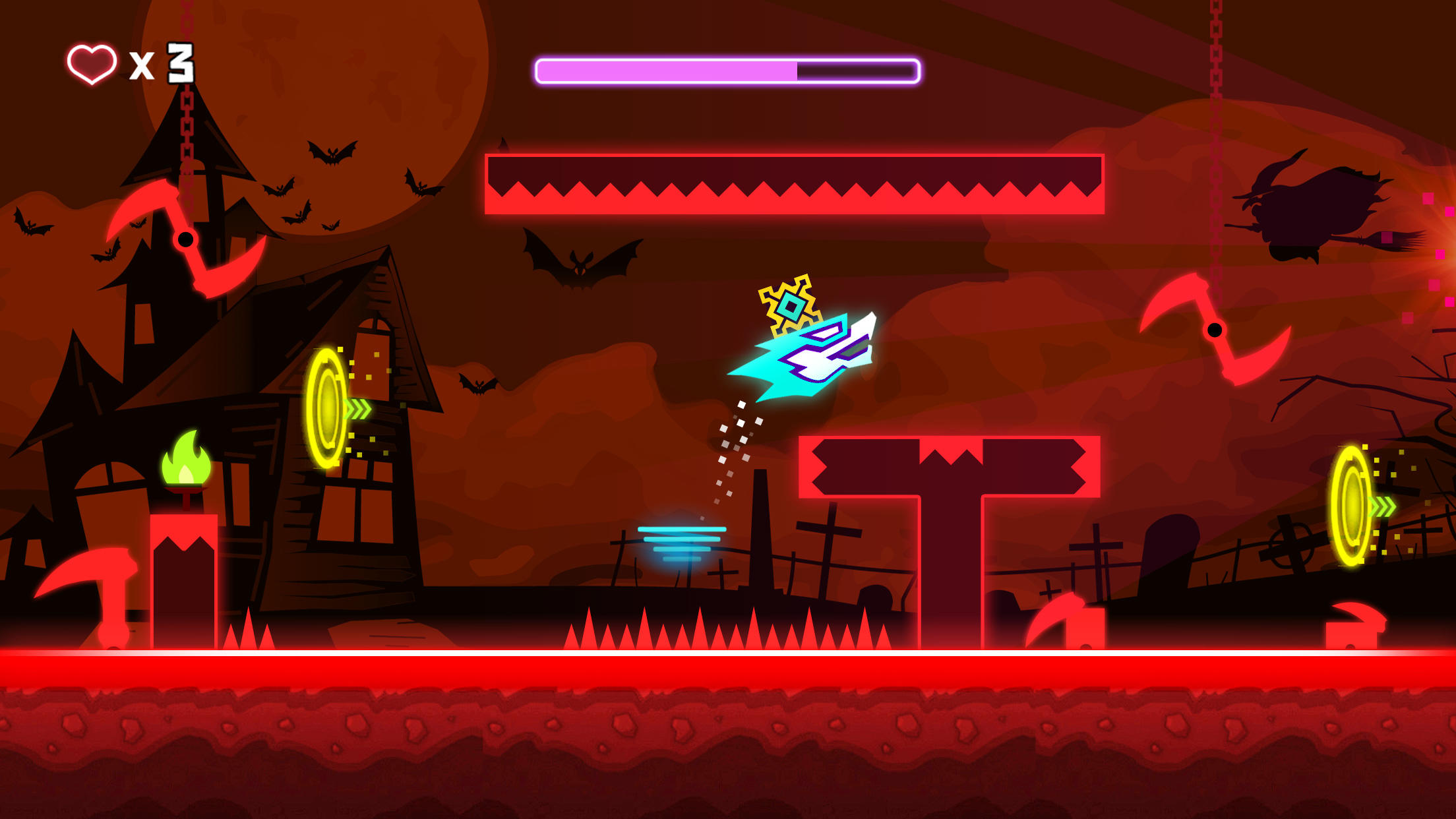 Screenshot 2 of Rhythm Dash - Jump Geometry 