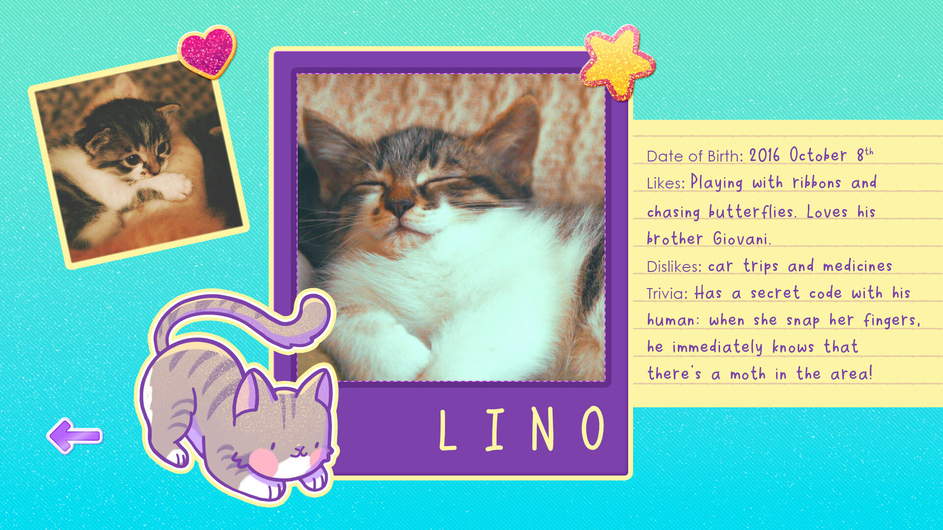 Sticker Kittens screenshot game