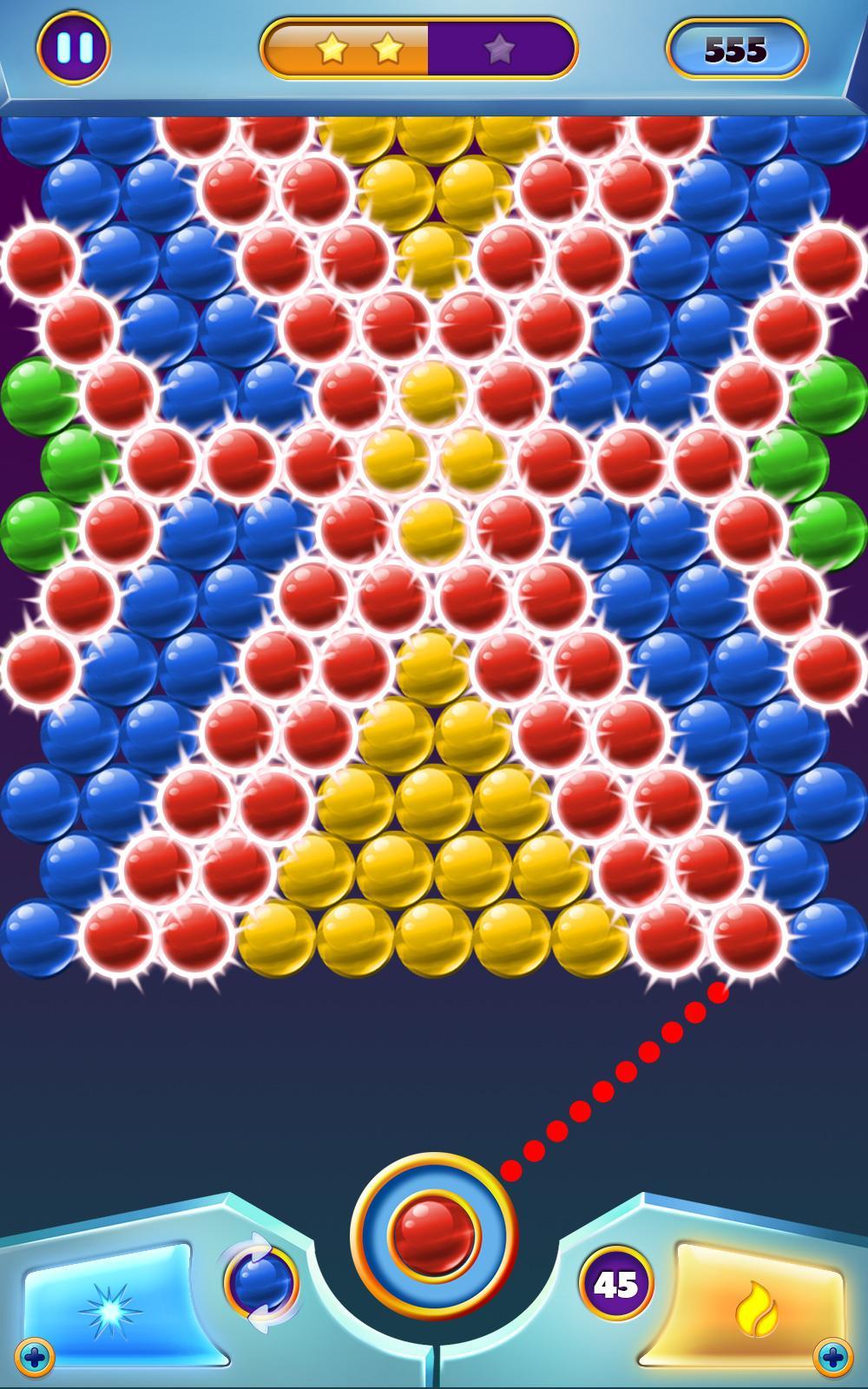 Скриншот игры Bubble Shooting Pro