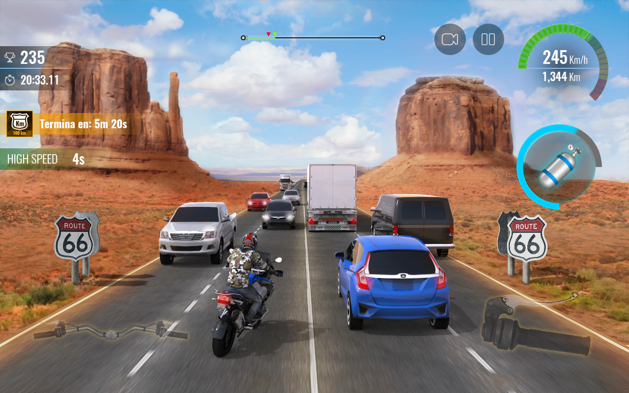 Moto Traffic Race 2 Game Screenshot