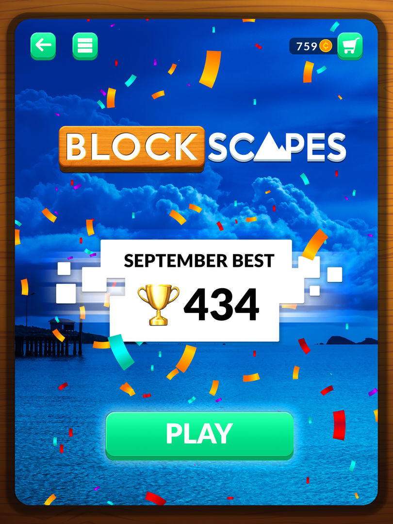 Blockscapes - Block Puzzle ภาพหน้าจอเกม