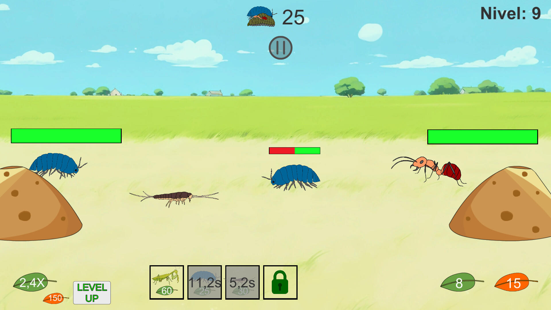 Guerra de Insetos TW PREMIUM screenshot game