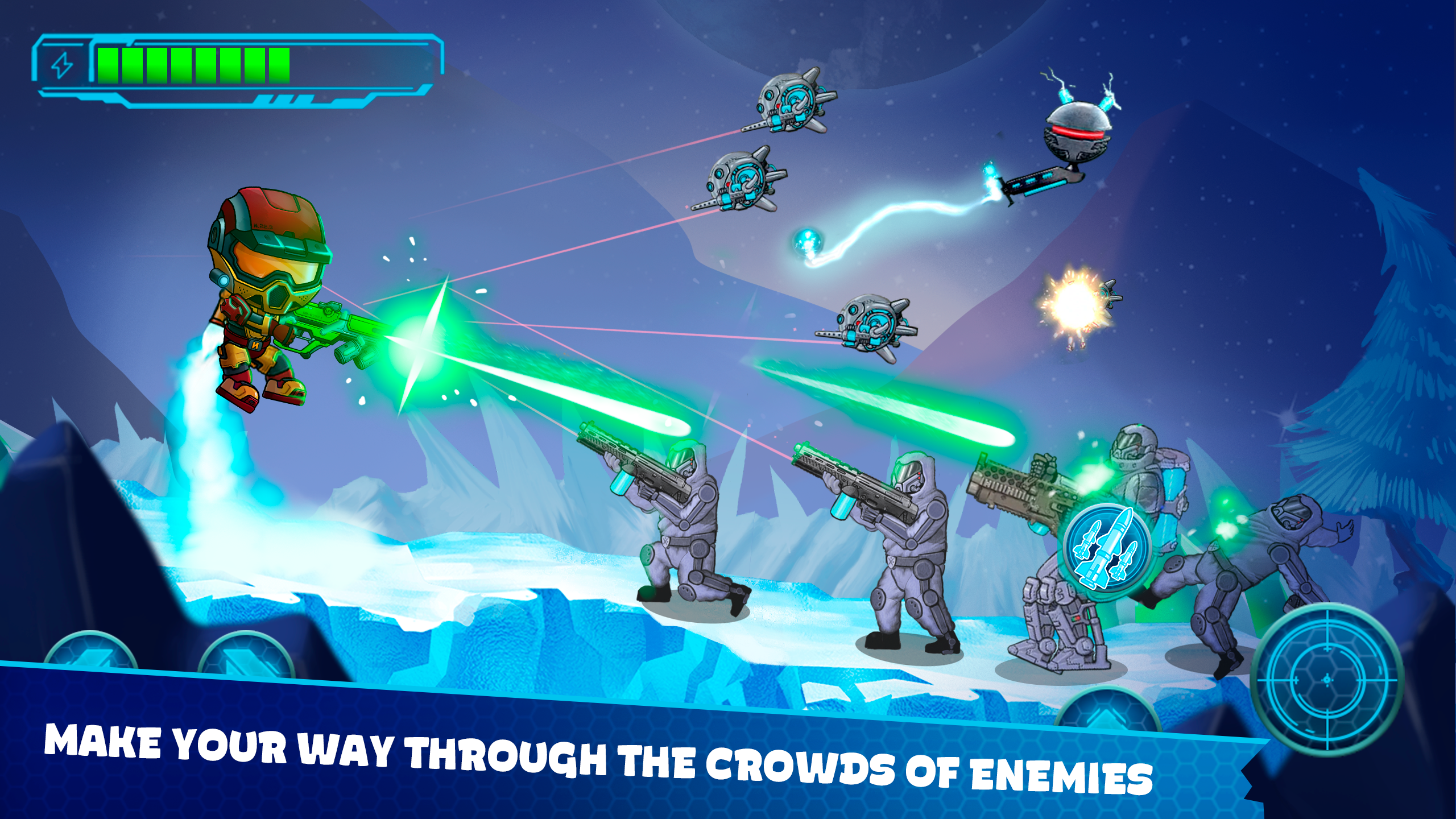 Vlad and Niki: Shooter Game Game Screenshot
