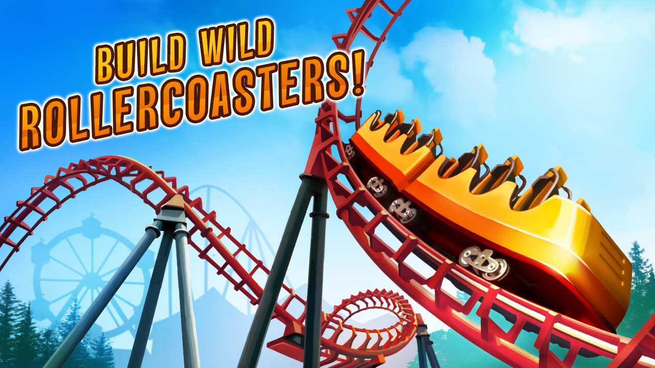 Roller Coaster Train Simulator Game Screenshot