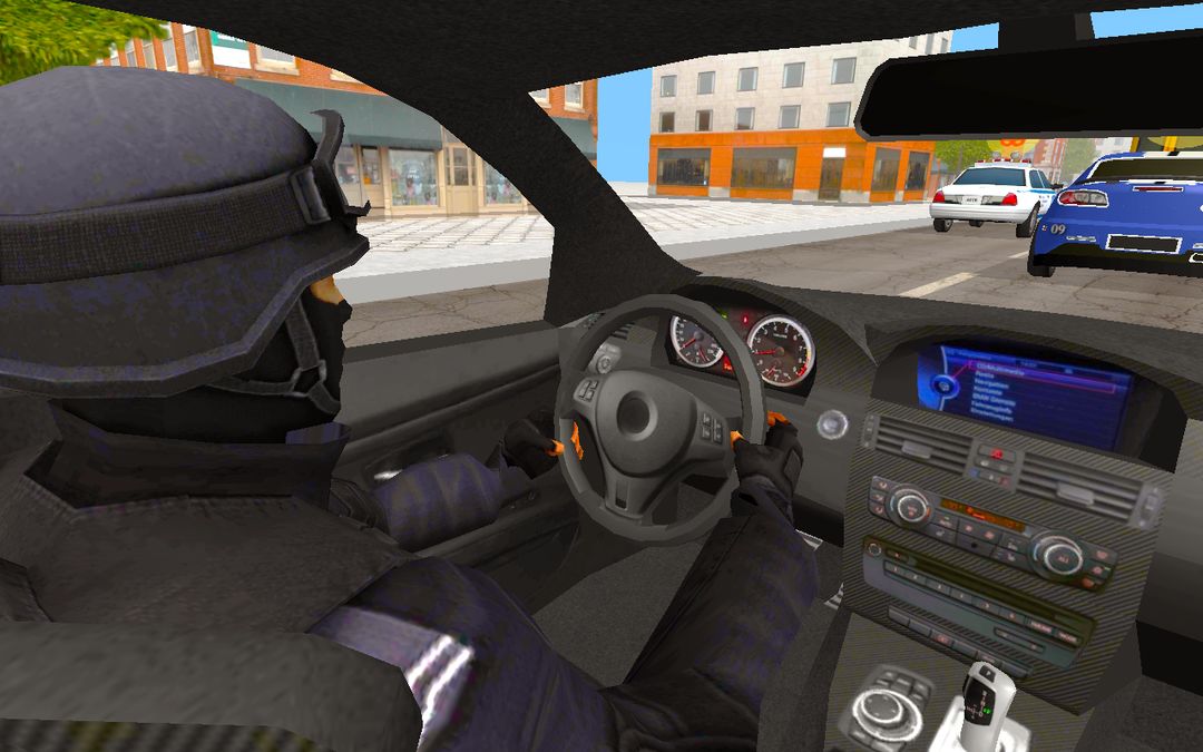Screenshot of Police In Car
