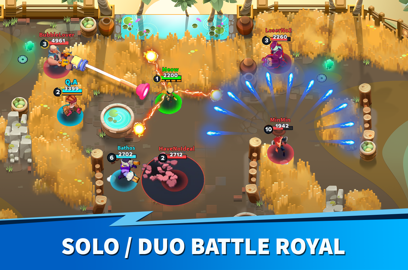 Heroes Strike - Battle Royale Game Screenshot