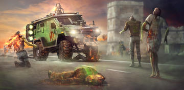 Banner of Dead Crush: Car Shooter 3D 