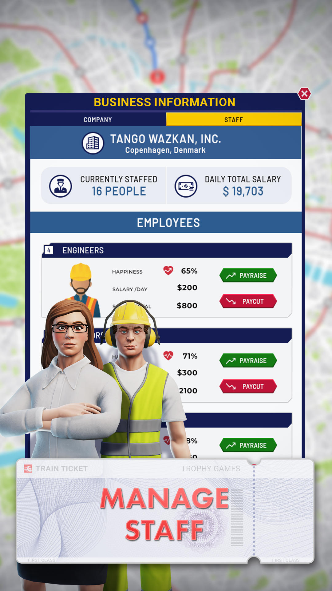 Train Manager - 2023 게임 스크린 샷