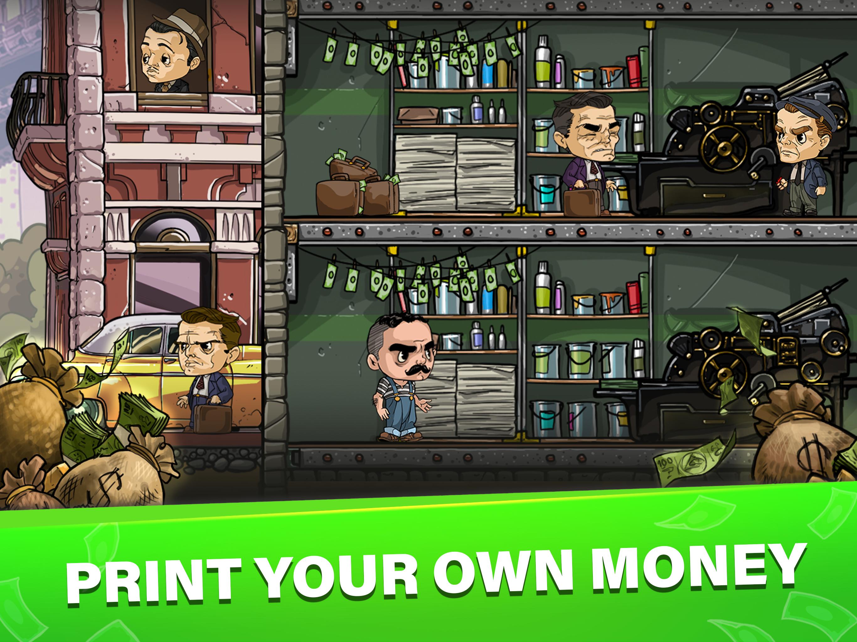Idle Mafia Inc: Manager Tycoon Game Screenshot
