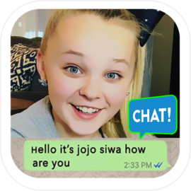 Chat with Jojo siwa 2018
