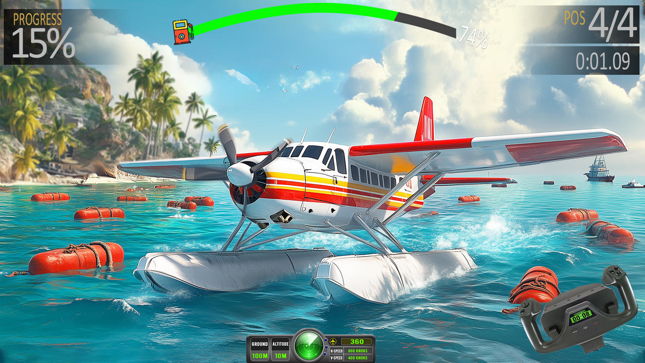 Cuplikan Layar Game Airplane Car Transporter Game