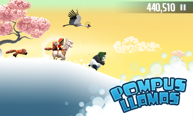 Ski Safari ゲームのスクリーンショット