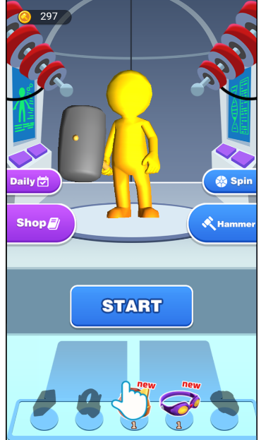 Cuplikan Layar Game Imposter Fun Smashers.io game