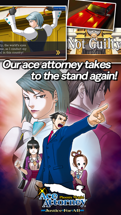 Ace Attorney Trilogy Game Screenshot