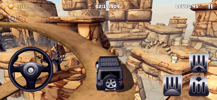 Screenshot 1 of Escalada de montaña 4x4: conducción de automóviles 9.94