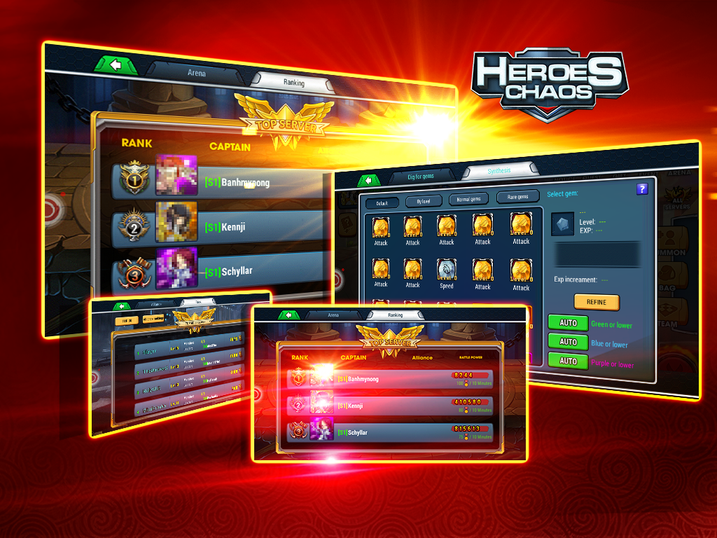 Heroes Chaos Game Screenshot