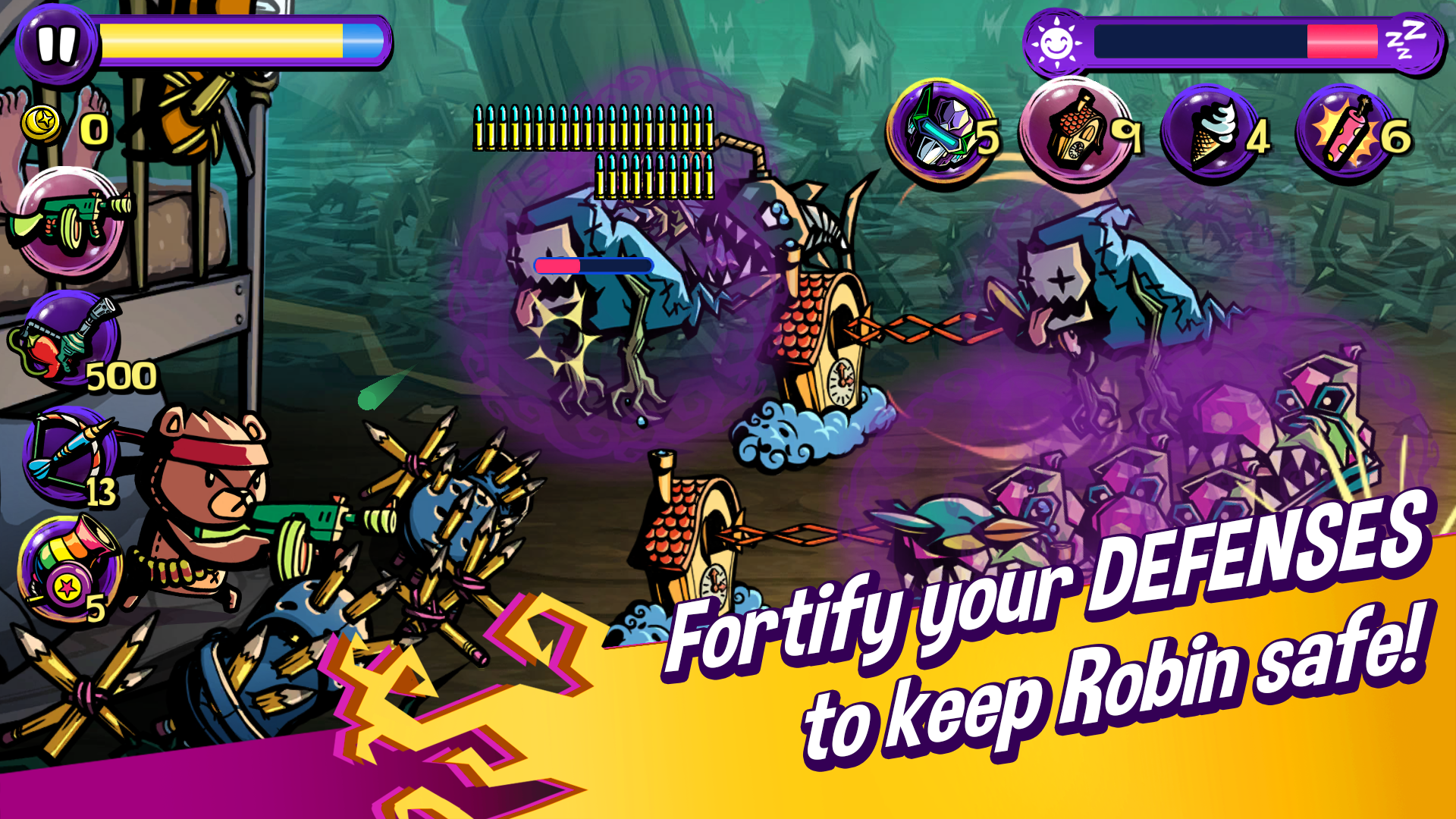 Dream Defense Game Screenshot