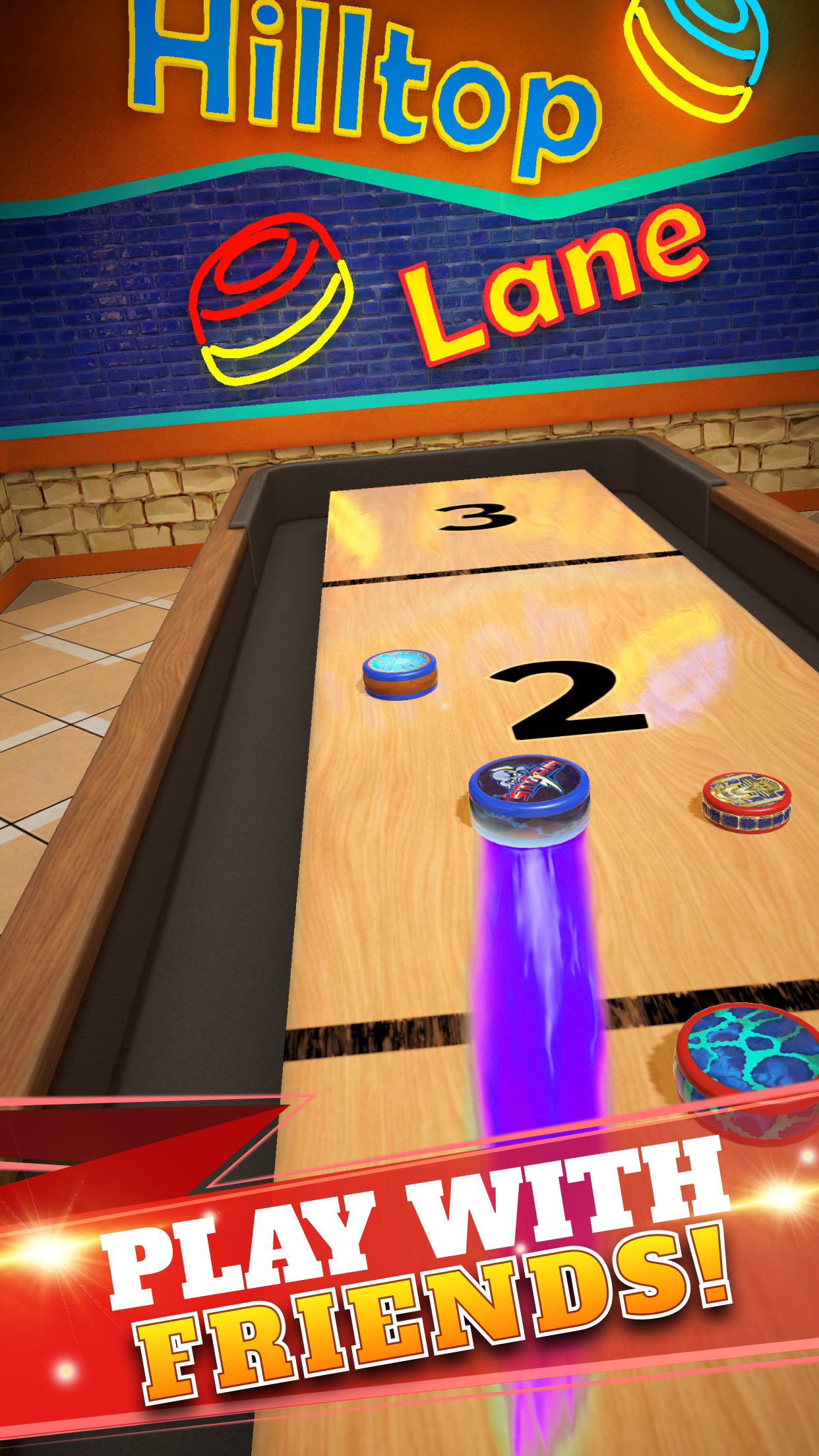 Shuffleboard Club: PvP Arena ภาพหน้าจอเกม