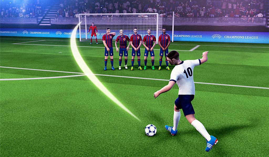 Champions FreeKick League 2018 ภาพหน้าจอเกม