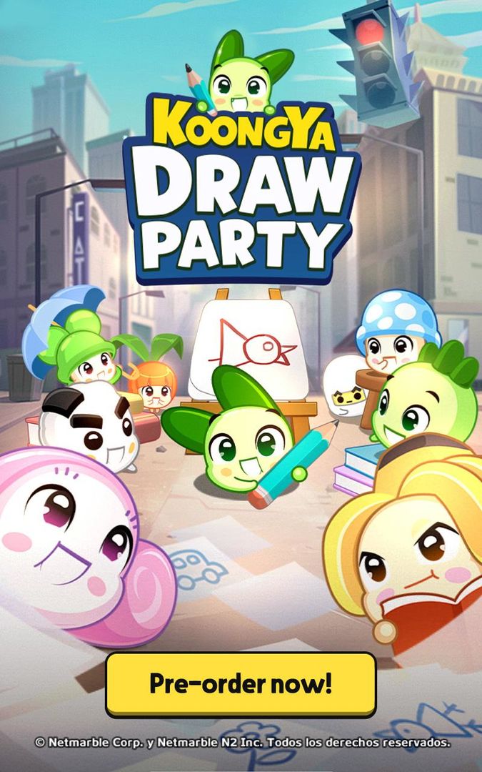 Screenshot of KOONGYA Draw Party