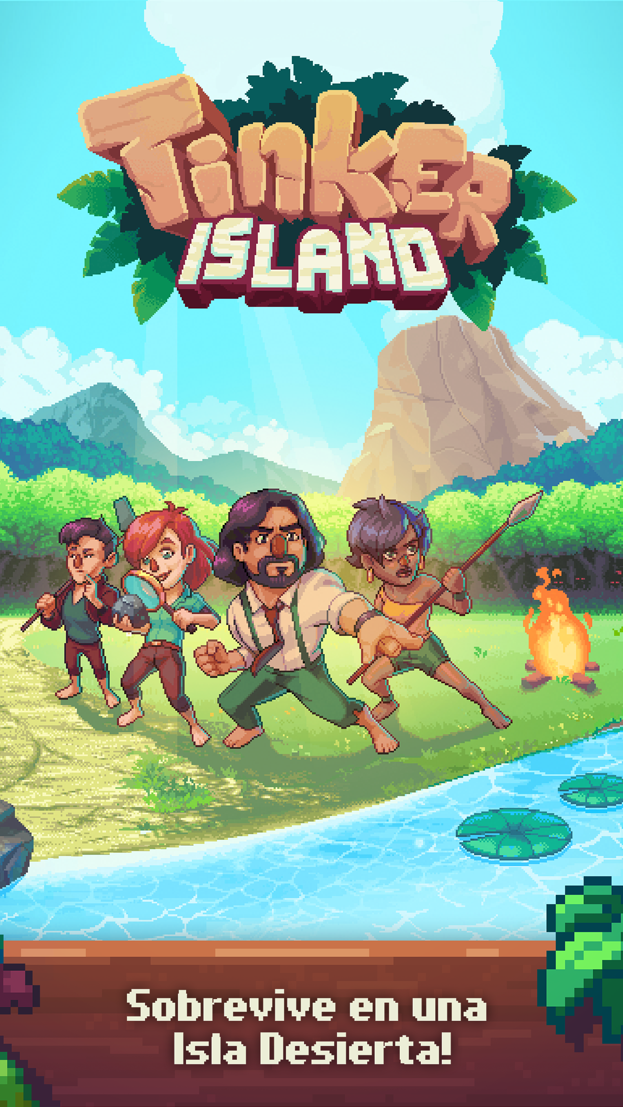 Captura de Pantalla del Juego Tinker Island Isla de aventura