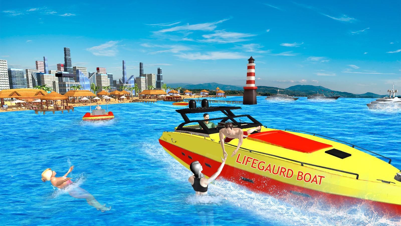 Скриншот игры Coast Lifeguard Beach Rescue D